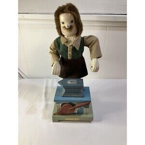 Vintage Wood Blacksmith Nutcracker Christmas Home Decor Tradesman Mustache